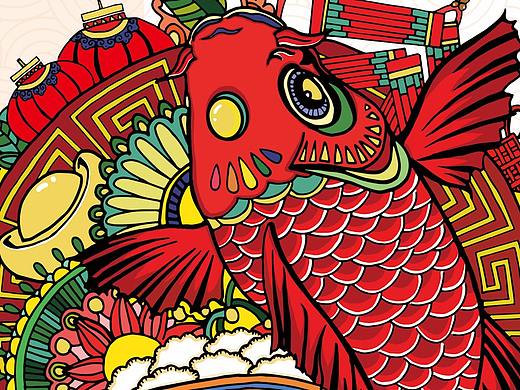 中国传统节日插画