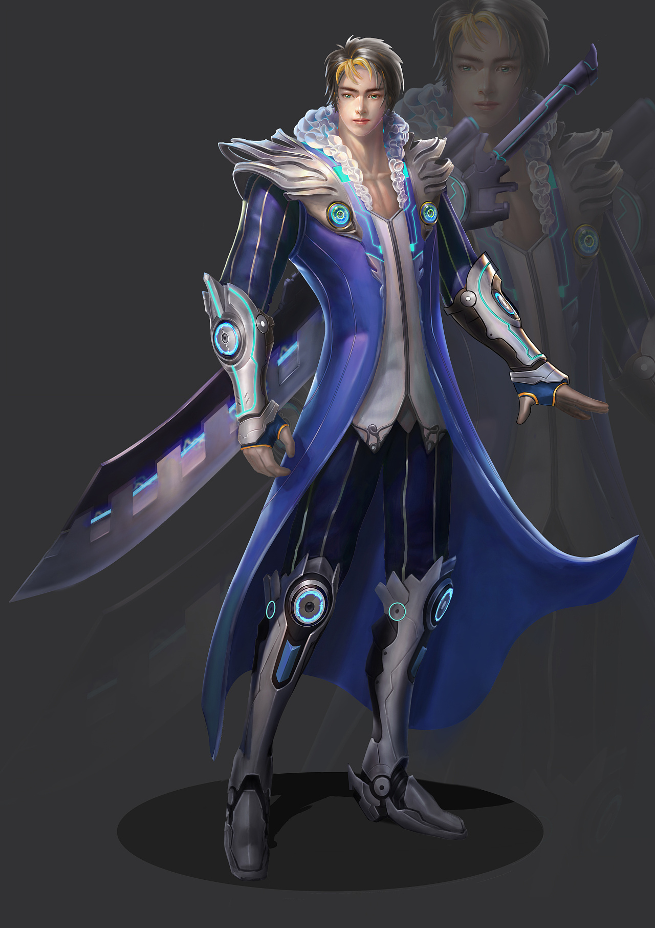 混搭科技设计|插画|游戏原画|三水良人 - 原创作品 - 站酷 (zcool)