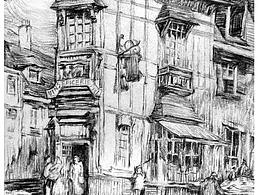 建筑临摹 速写习作