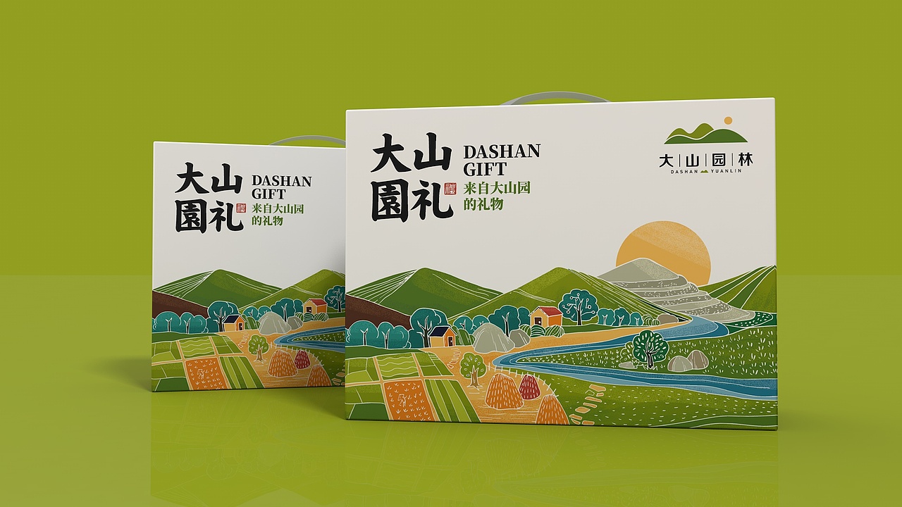 农产品礼盒|平面|包装|好霸气的灬名字_原创作品-站酷zcool