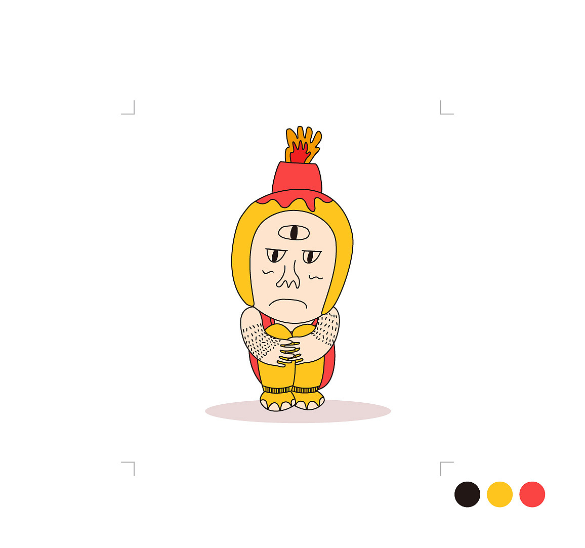 卡通小趣（图ZNjc5MTEzMTI=） - 新锐潮流插画 - 站酷设计师阿干妹原创素材 - 站酷ZCOOL
