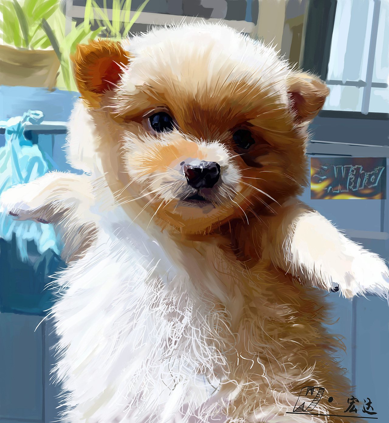 手绘插画（图ZMjEzMTUyNjU2） - 创作习作 - 站酷设计师墨color_原创素材 - 站酷ZCOOL