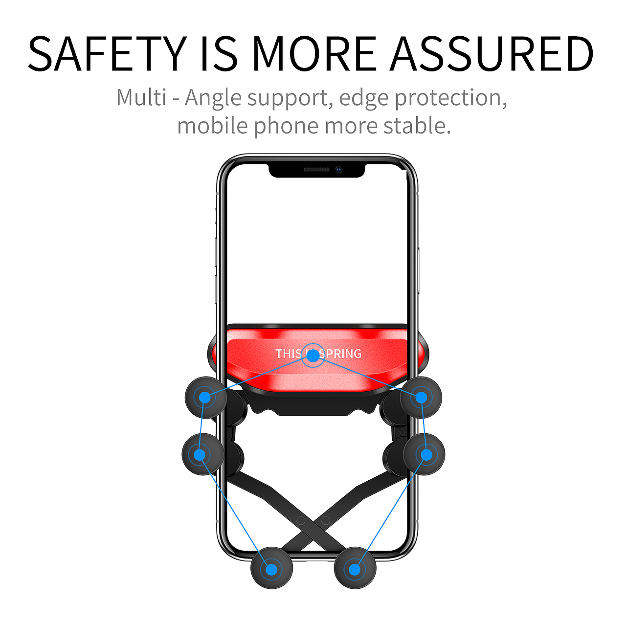 六点联动车载支架-亚马逊