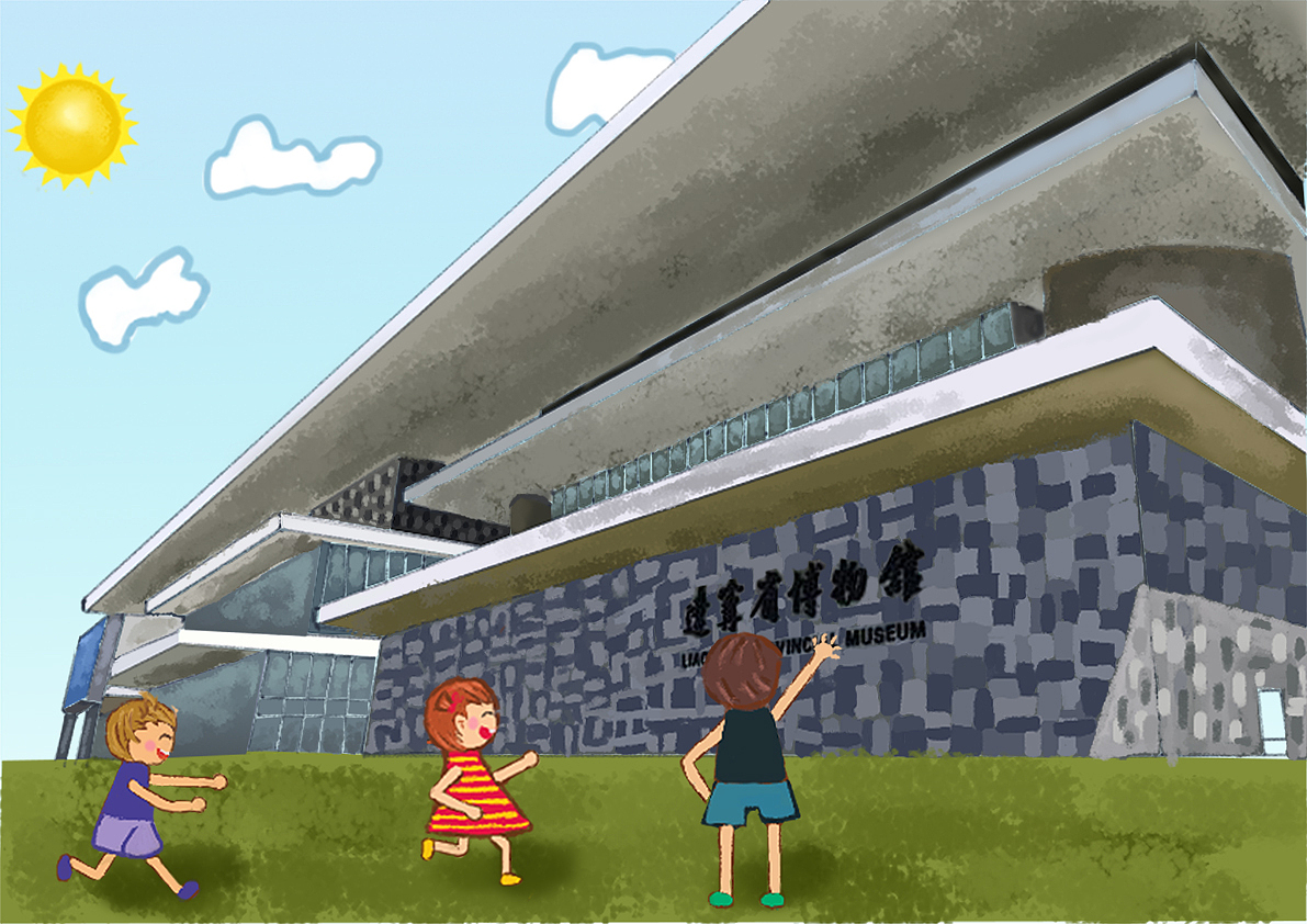 儿童科普绘本《馆藏艺术之辽宁省博物馆》|插画|儿童插画|哈喽梦田