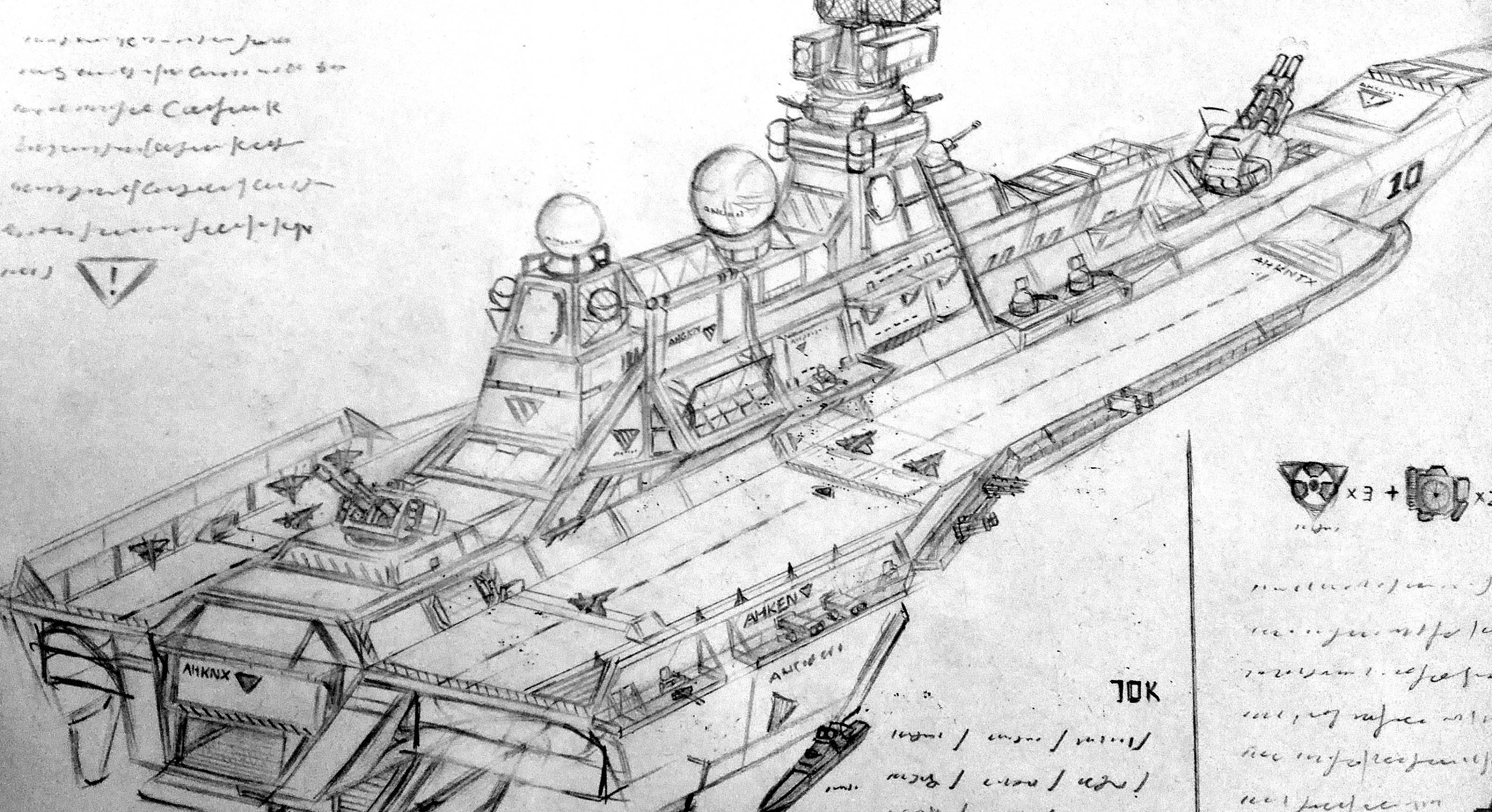 动画人物军事武器想象图