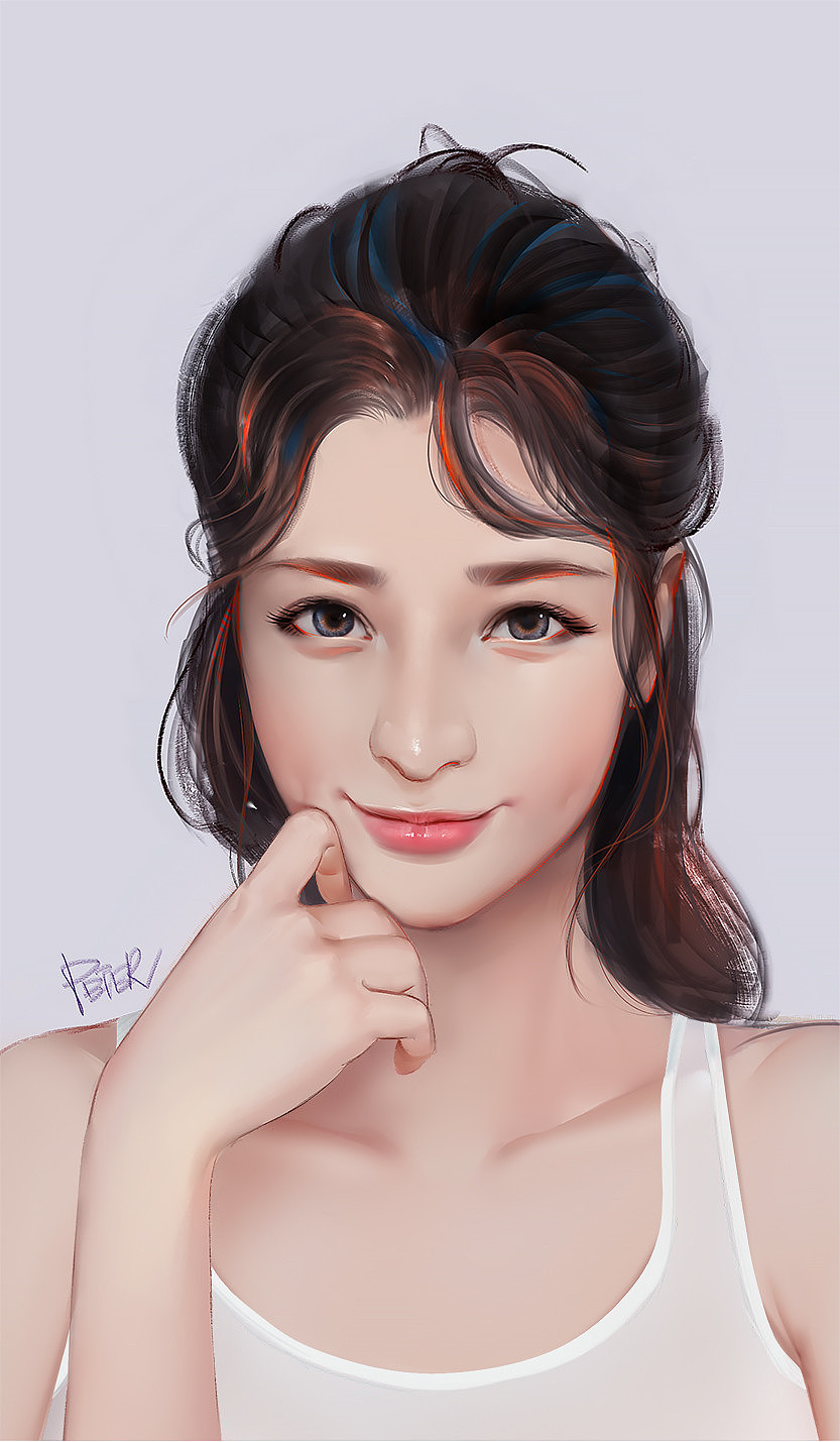 人物插画参考