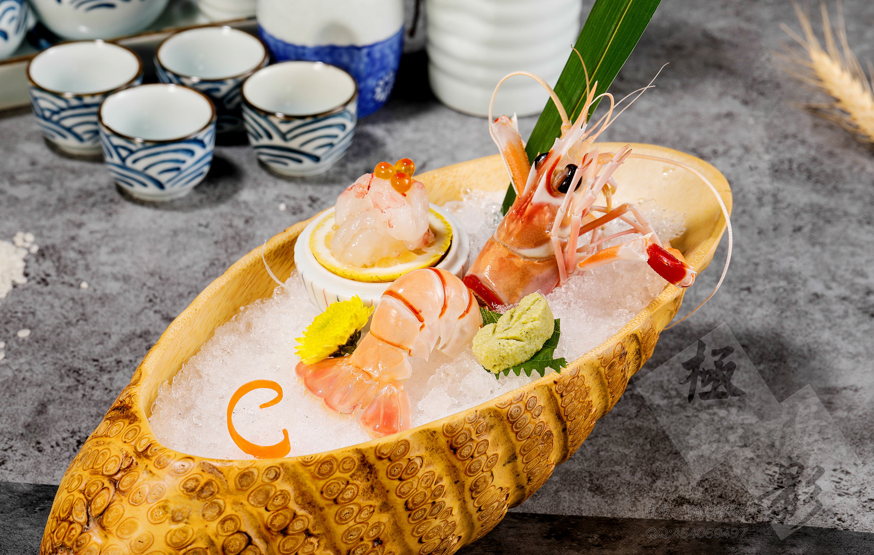 广告片:寿司虾刺身拍摄案例(精修)