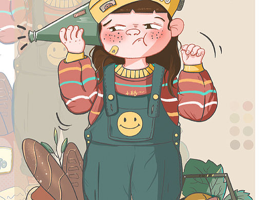 Q版儿童插画
