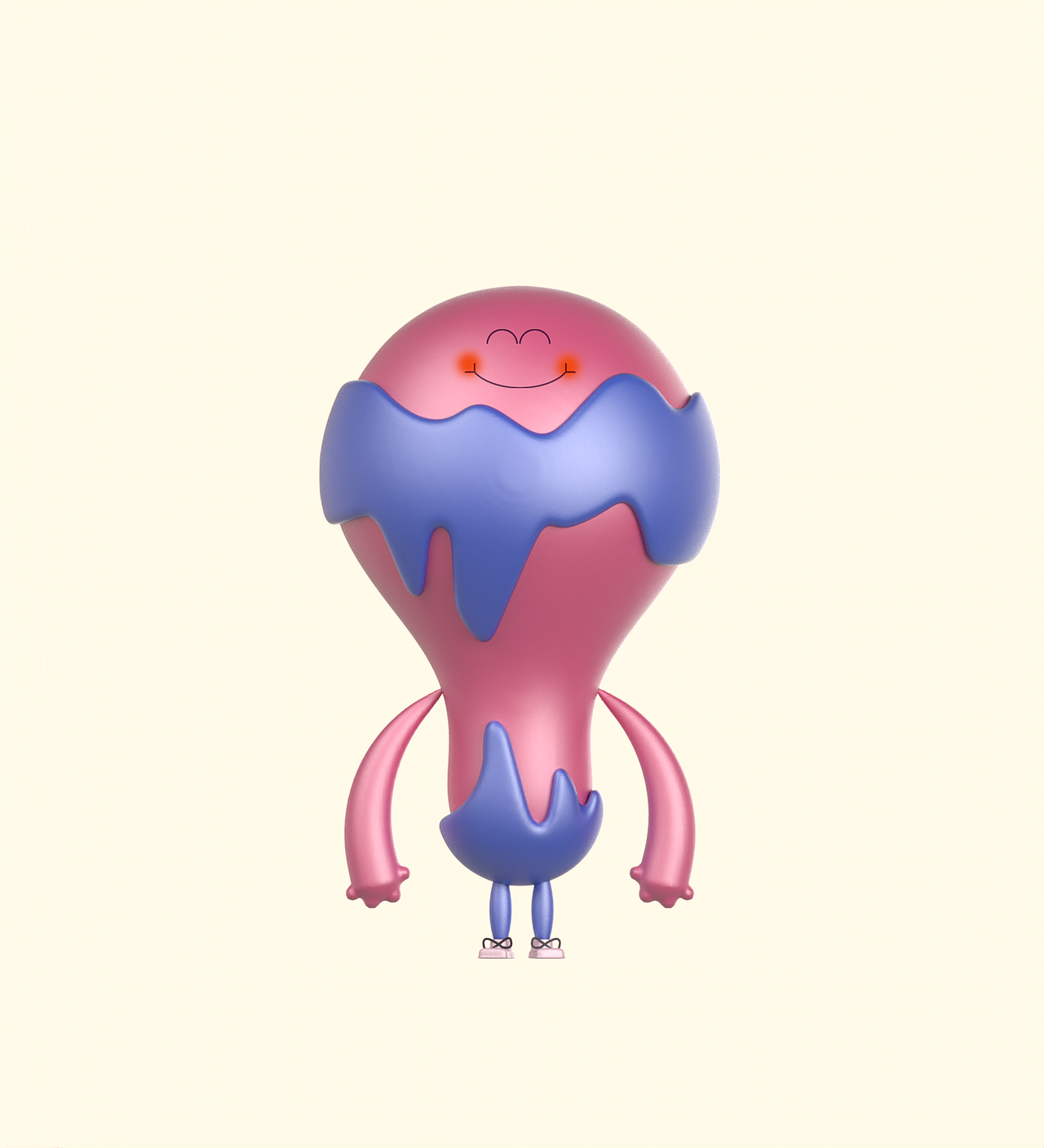 c4d√二维转三维