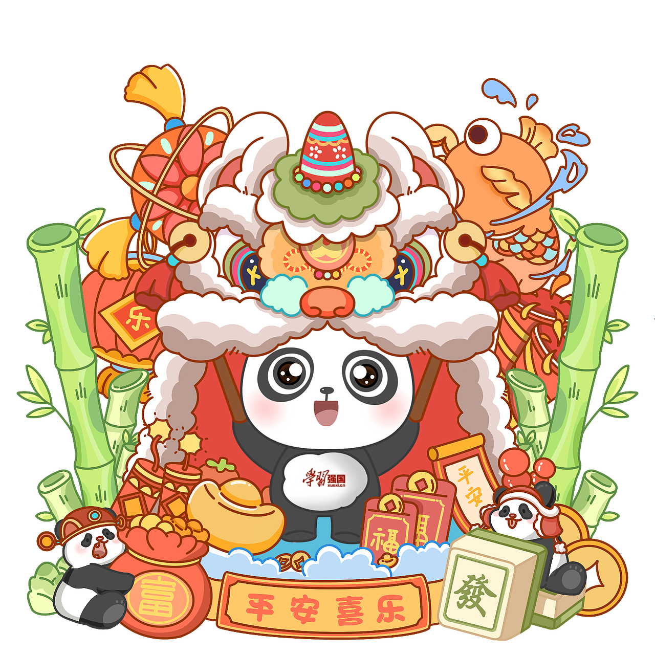 学习强国文创设计（图ZMzU1MTY0NTI0） - 包装 - 站酷设计师藤原卡原创素材 - 站酷ZCOOL