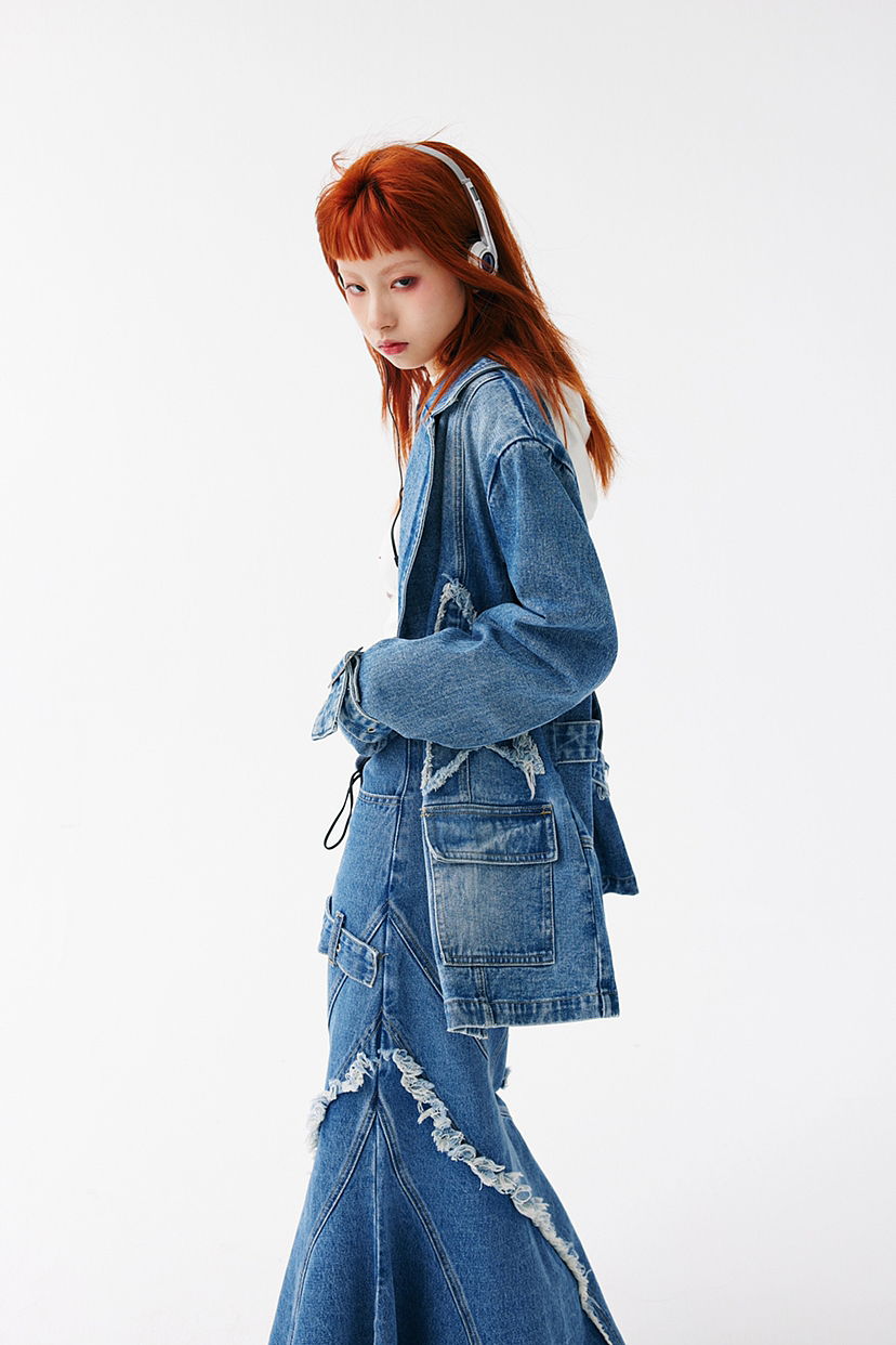 模特欢子|红发摇滚少女