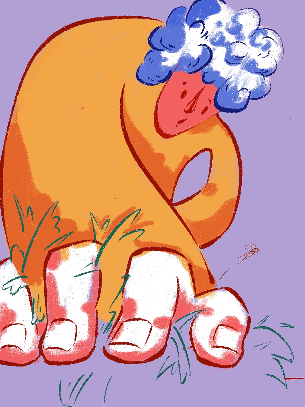 这段时间我枯了（图ZMTk0NjIwMzYw） - 商业插画 - 站酷设计师无聊铅笔头原创素材 - 站酷ZCOOL