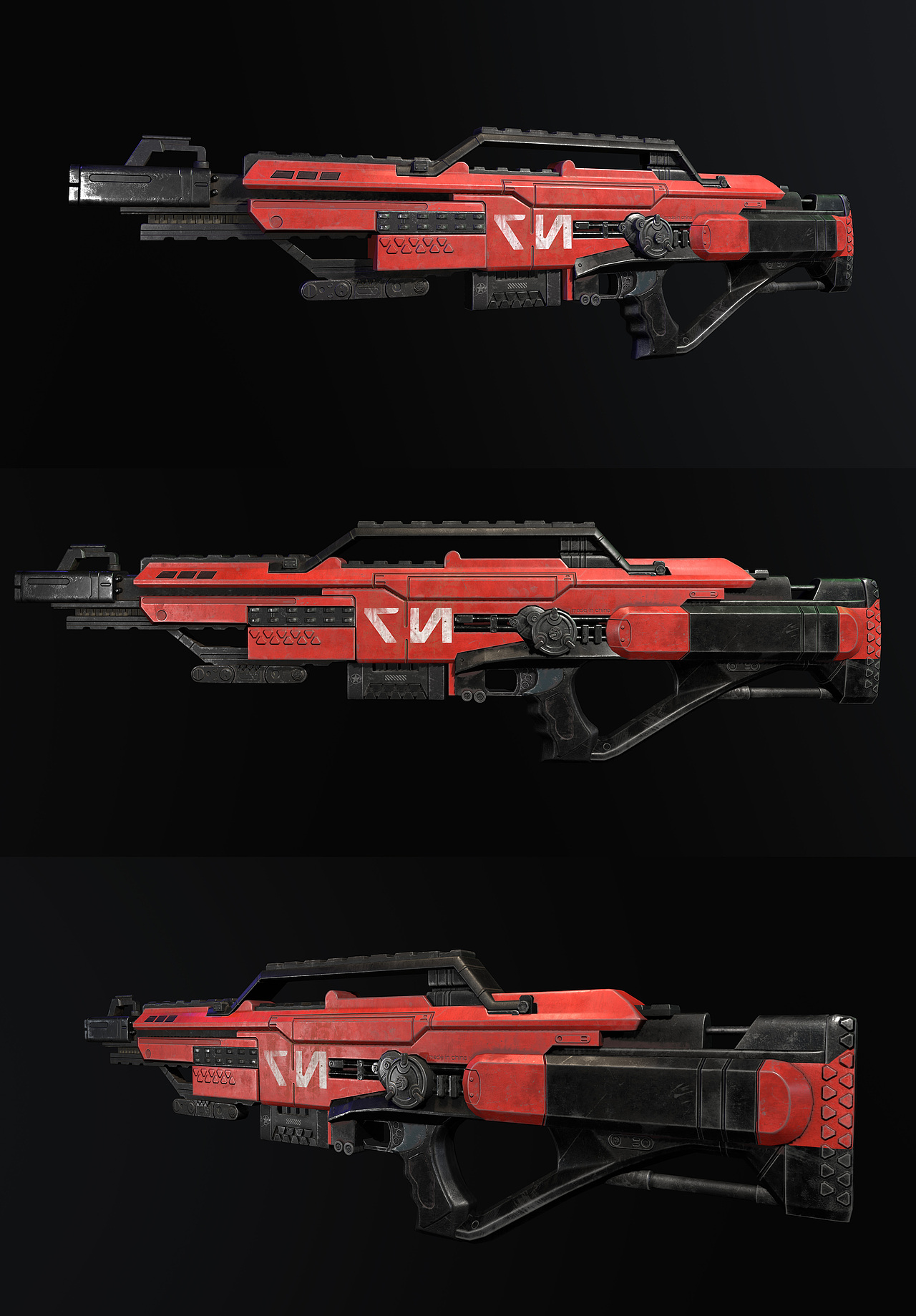 枪械|三维|机械/交通|桃园奈奈生呀_原创作品-站酷zcool