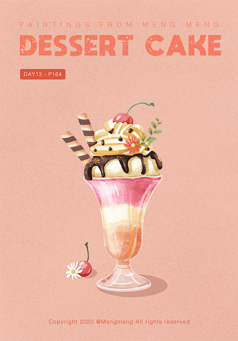 甜品小蛋糕（图ZMjE4NTA4MjYw） - 创作习作 - 站酷设计师景赞赞啵儿原创素材 - 站酷ZCOOL