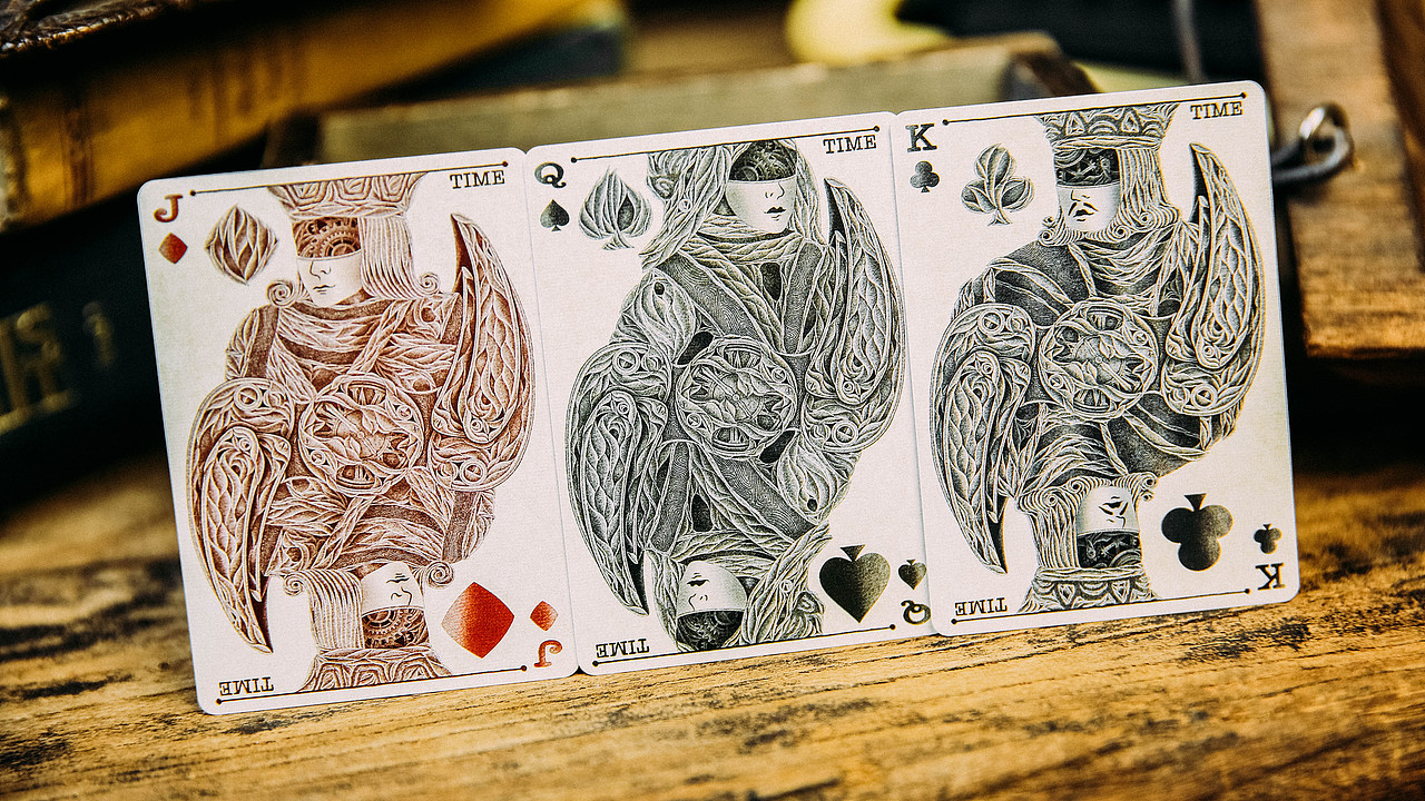 Time Machine 时光机收藏纸牌扑克套装礼盒设计