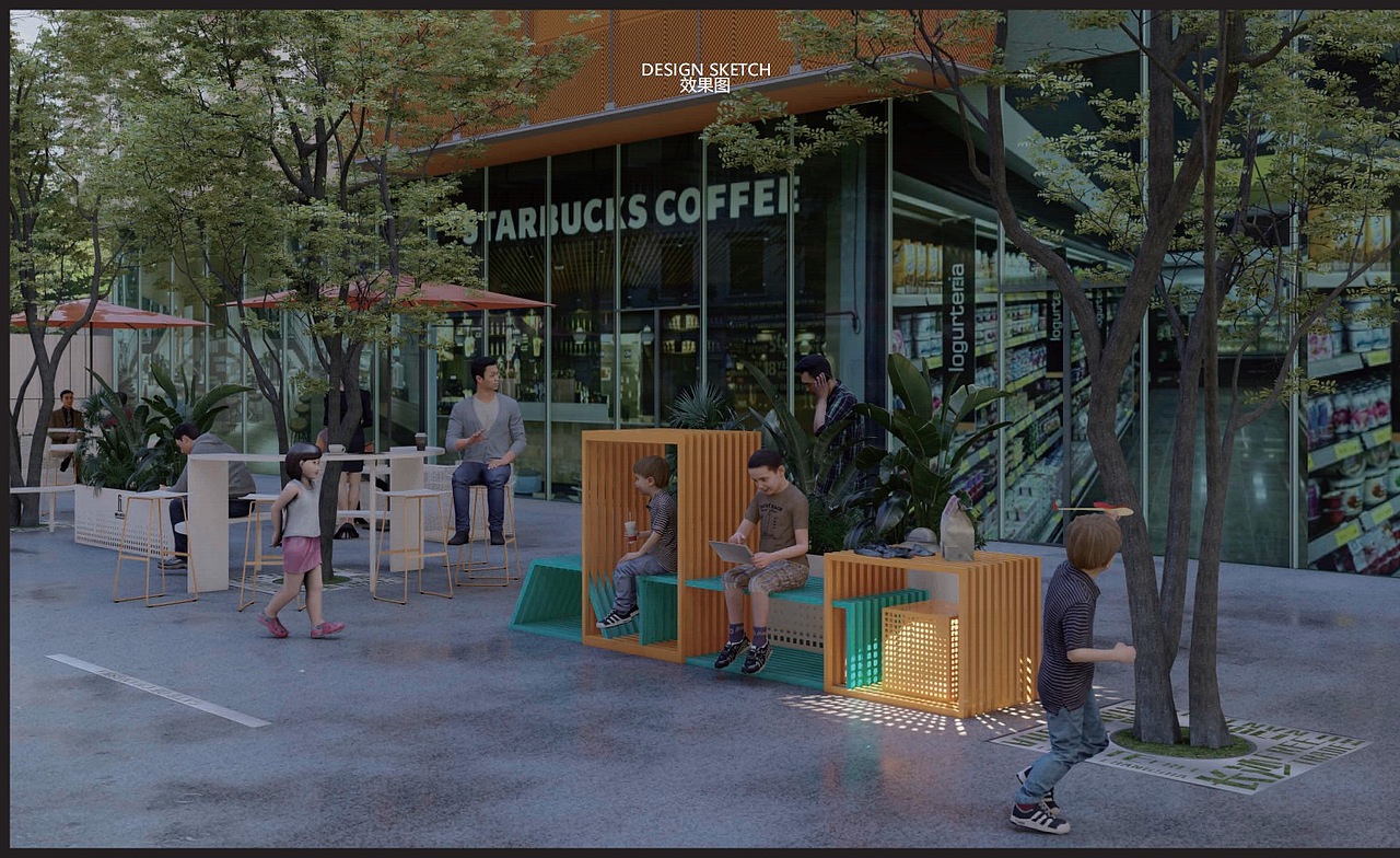 商业氛围营造（图ZMzA0ODIxOTcy） - 商业空间设计 - 站酷设计师501C设计工作室原创素材 - 站酷ZCOOL