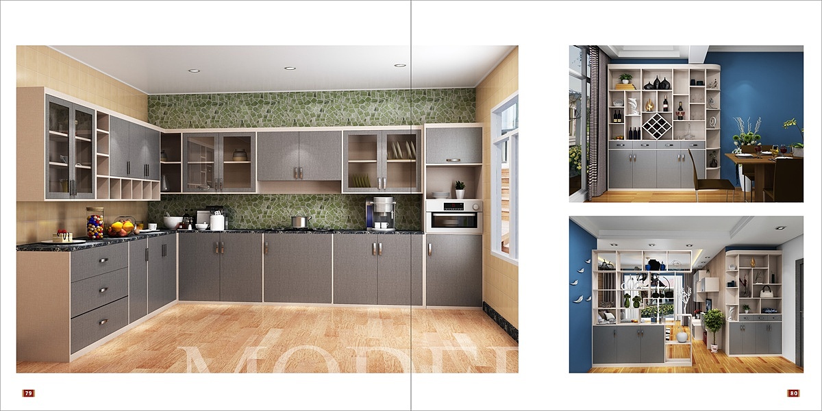 全屋定制家居图册画册板式家具画册有大量高清图库