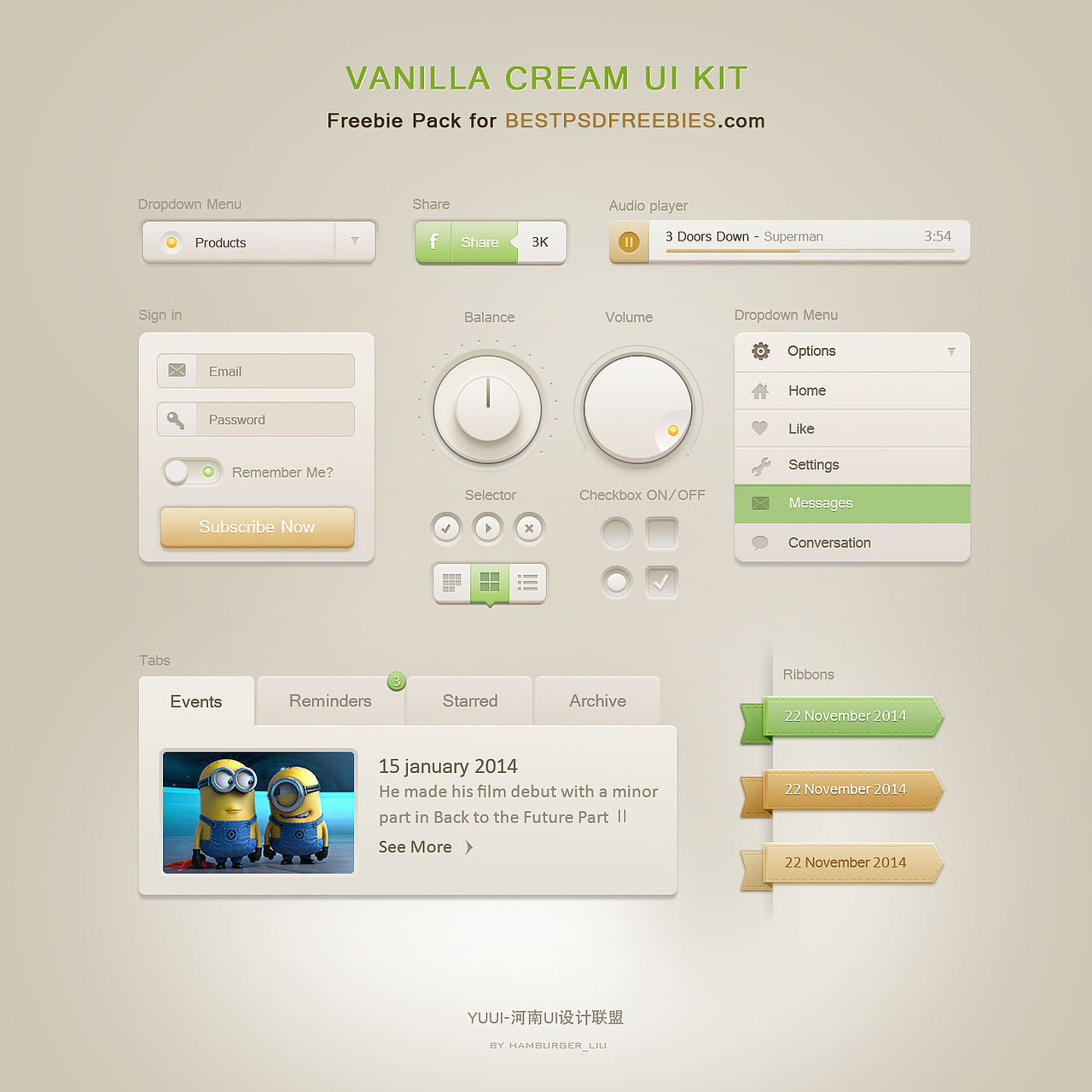 UI界面控件_hamburger_liu-站酷ZCOOL