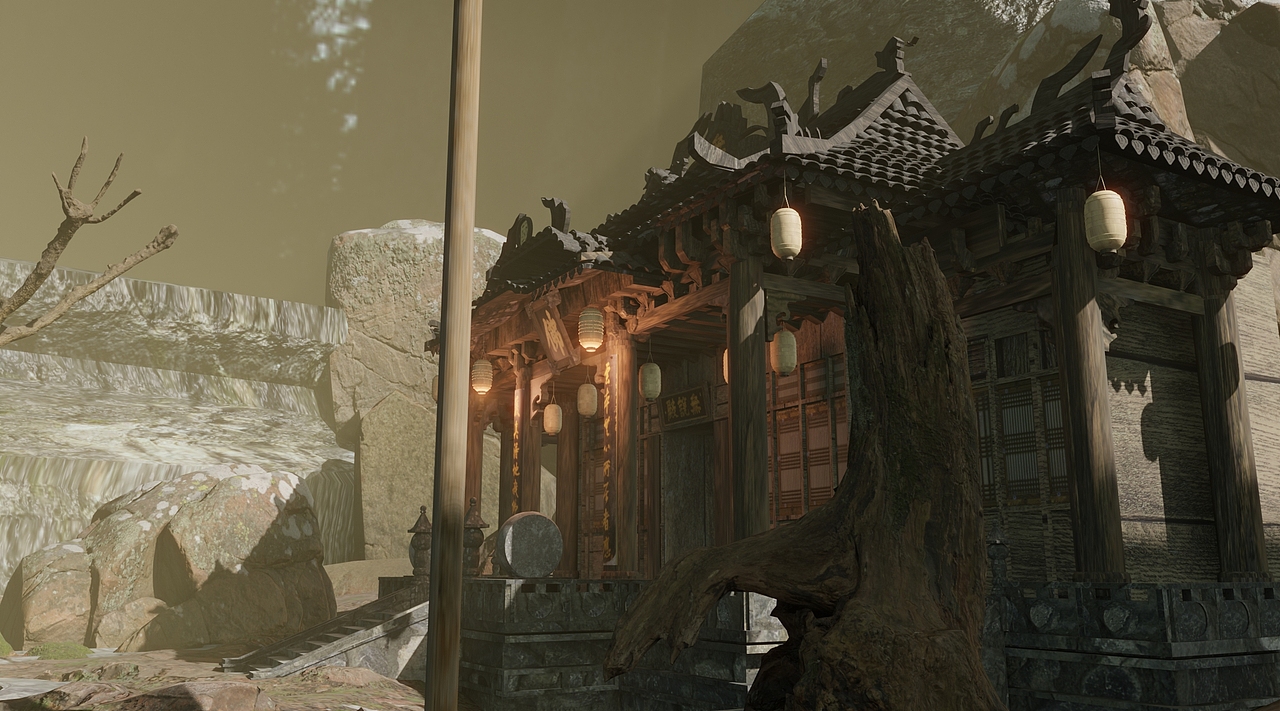 《荒山破庙》 场景概念练习