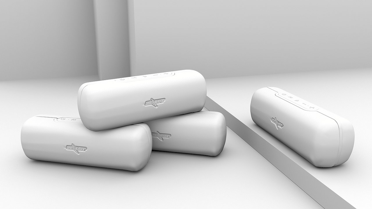 蓝牙音箱3D产品动画