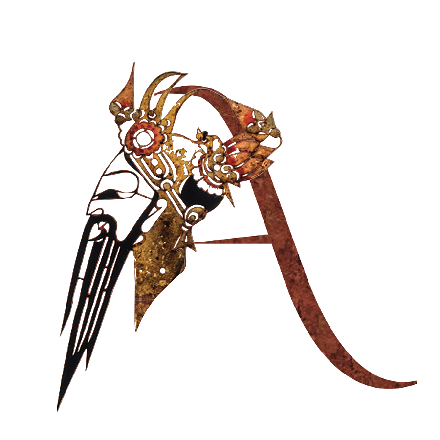 26字母设计皮影字母