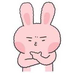 粉兔表情包（图ZMTY1NjI0NTQ0） - 网络表情 - 站酷设计师骨钙钙原创素材 - 站酷ZCOOL