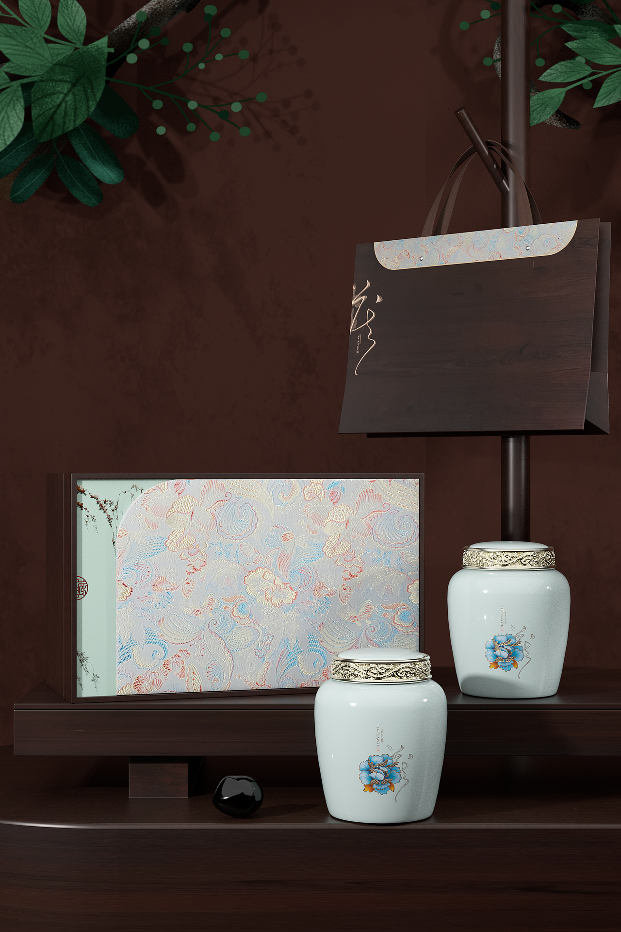 【藏真】茶叶公版礼盒设计（图ZMjE4ODg3NTc2） - 包装 - 站酷设计师youleigang原创素材 - 站酷ZCOOL
