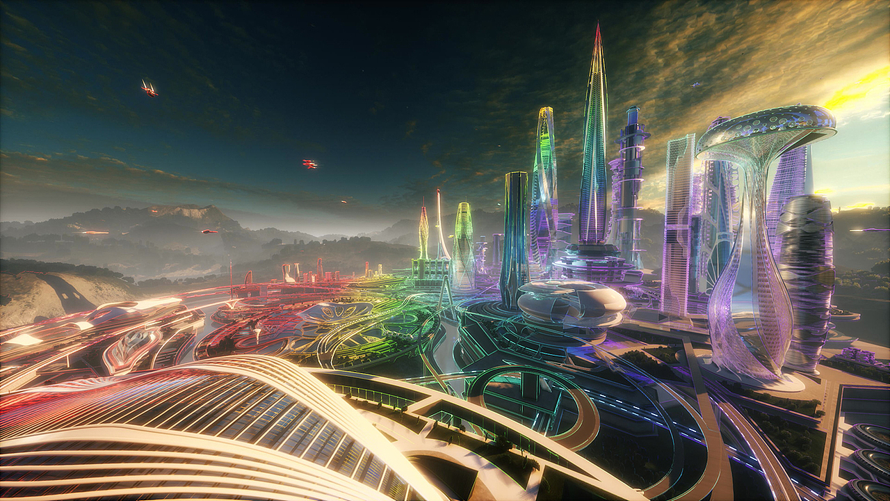 未来城市 元宇宙 数字孪生 数字城市 智慧城市