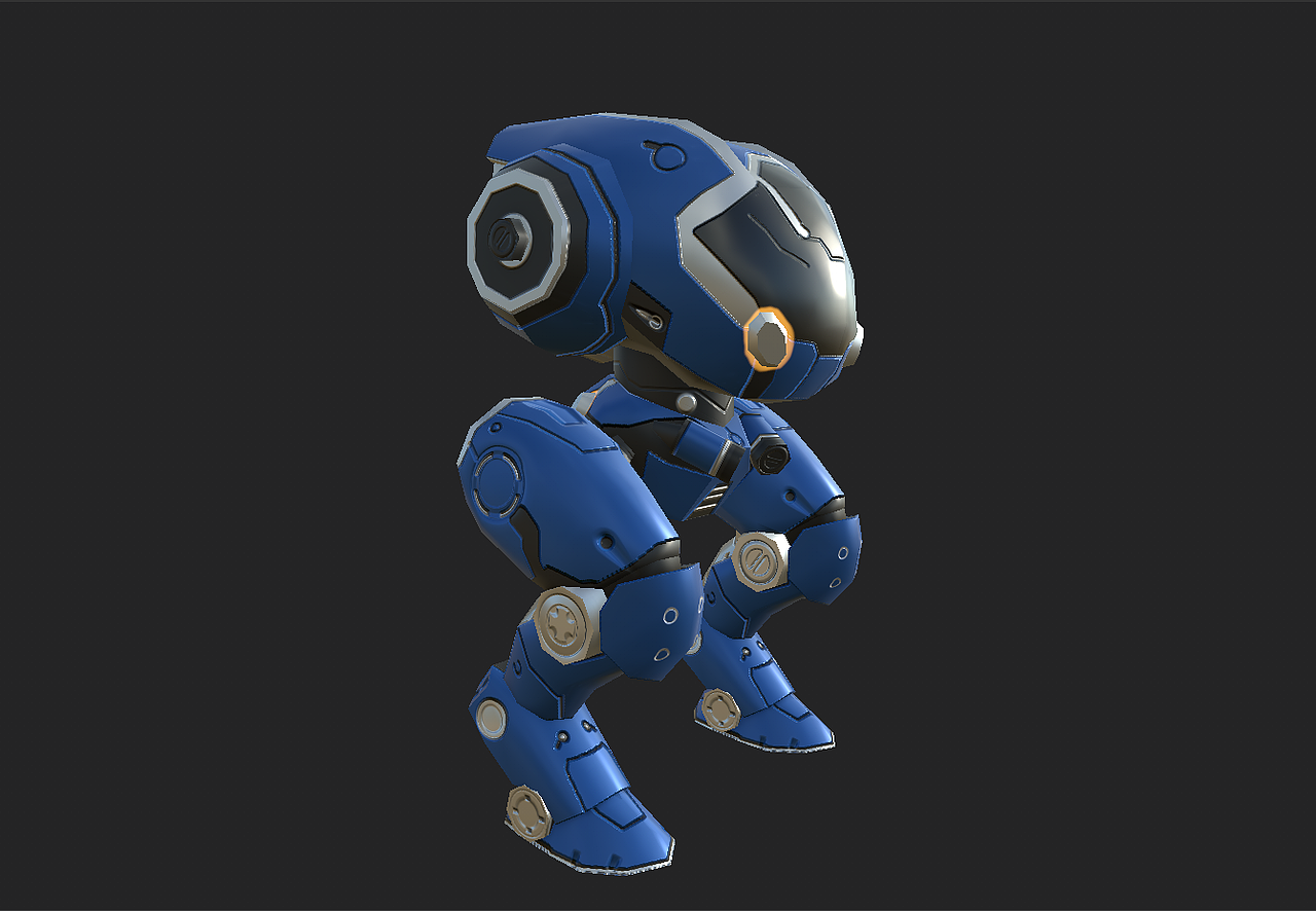 3D次时代机甲模型(3号)