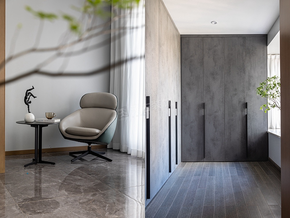 约克郡135平米装修完工效果:现代简约风格