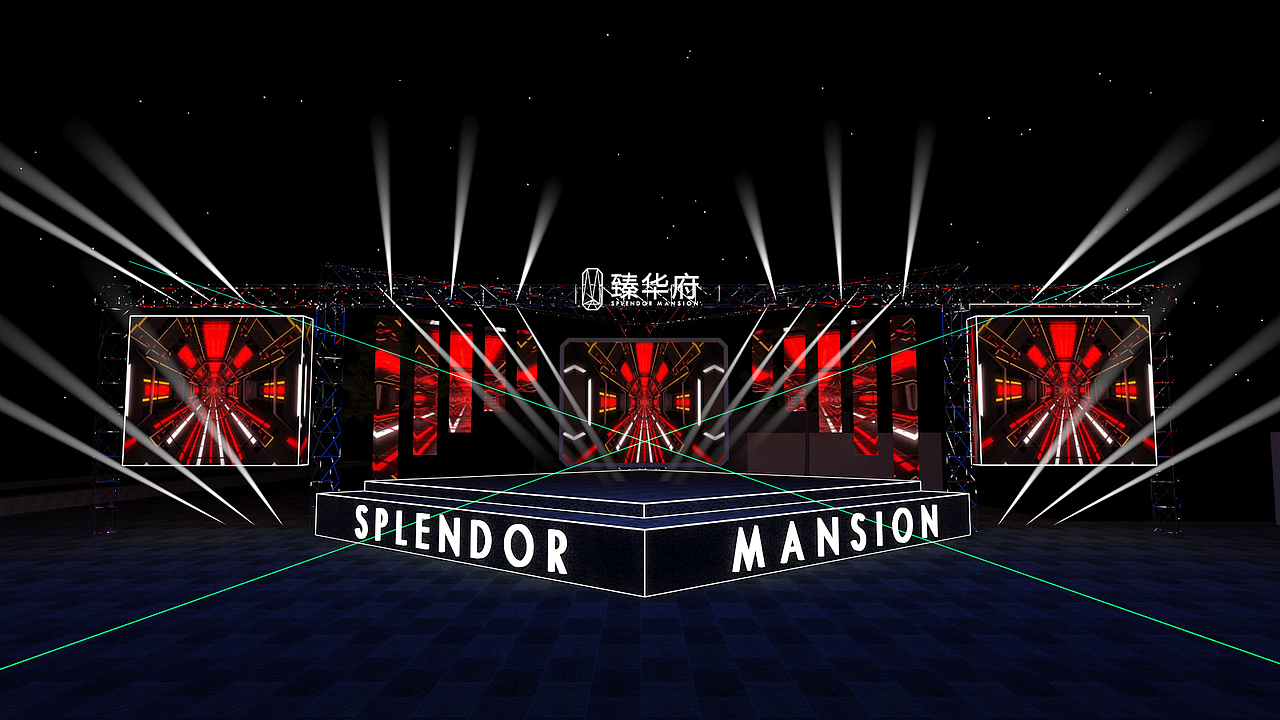音乐节（图ZMjIzNTI5ODM2） - 舞台美术 - 站酷设计师丶Simba原创素材 - 站酷ZCOOL