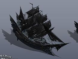 COK-列王的纷争 旧船概念设计