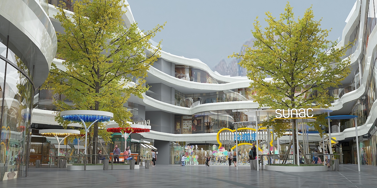 成都融創(chuàng)文旅城 | 熊貓里 | 歡樂蜀光（圖ZMjc5NTcwMDQ0） - 商業(yè)空間設(shè)計 - 站酷設(shè)計師Y一Kevin原創(chuàng)素材 - 站酷ZCOOL