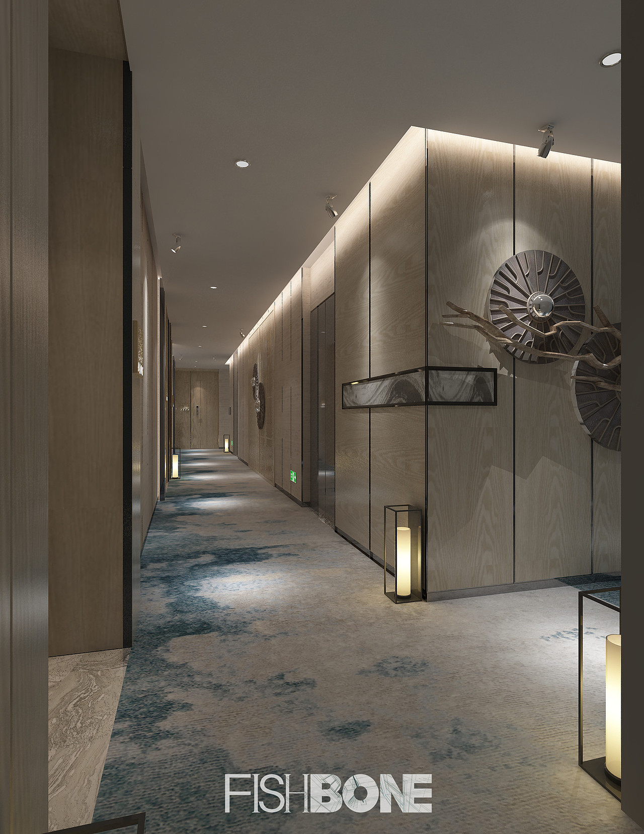 鱼骨设计-城市精品酒店
