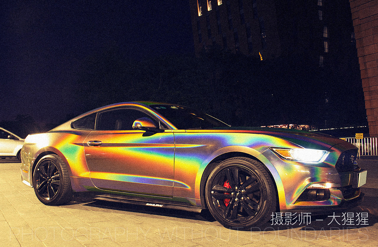 Ford Mustang 福特野马/汽车摄影/改装/改色/修图调色