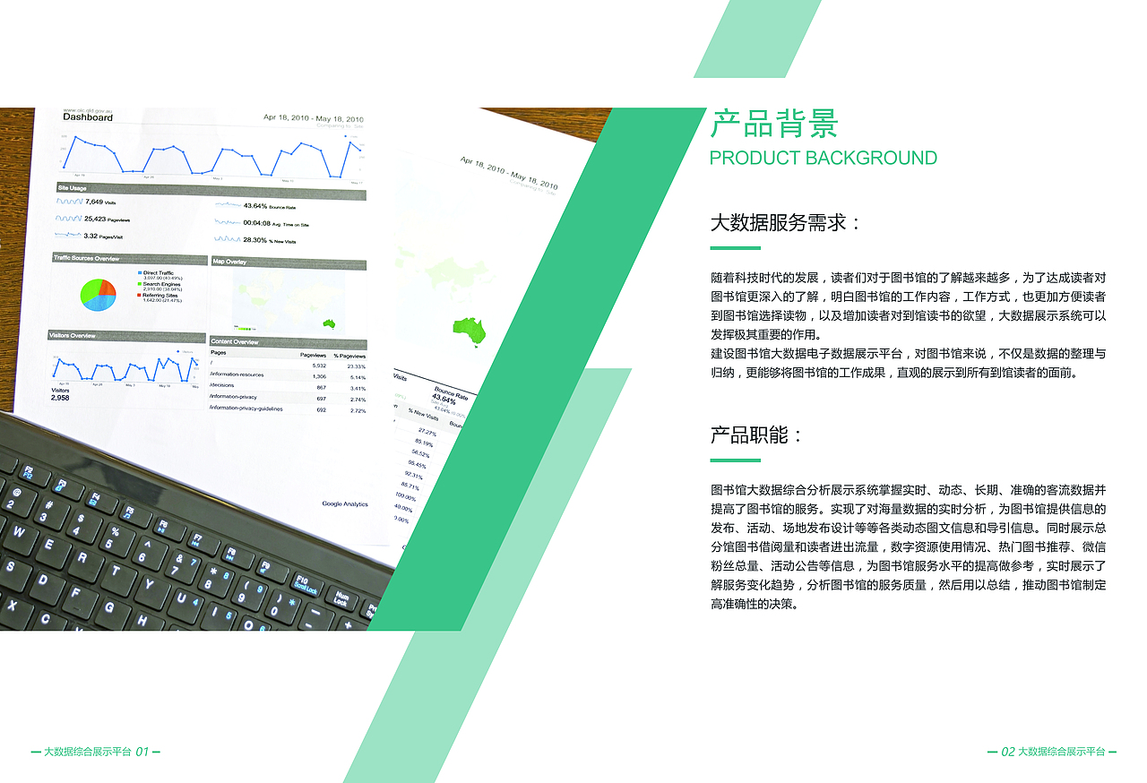 大数据分析展示平台