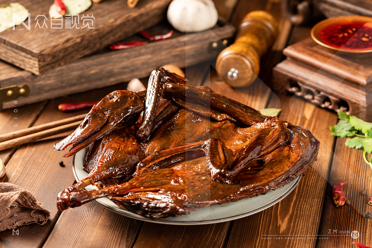 手撕鸭 | 产品摄影 x 众目视觉 | 