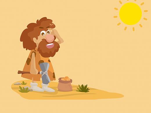 野人落日小动画