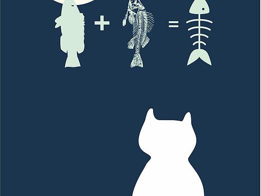 月光下的遐想貓（個(gè)人主頁-ZNTQ1NTU4ODQ=） - 海報(bào) - 站酷設(shè)計(jì)師卓畫原創(chuàng)素材 - 站酷ZCOOL