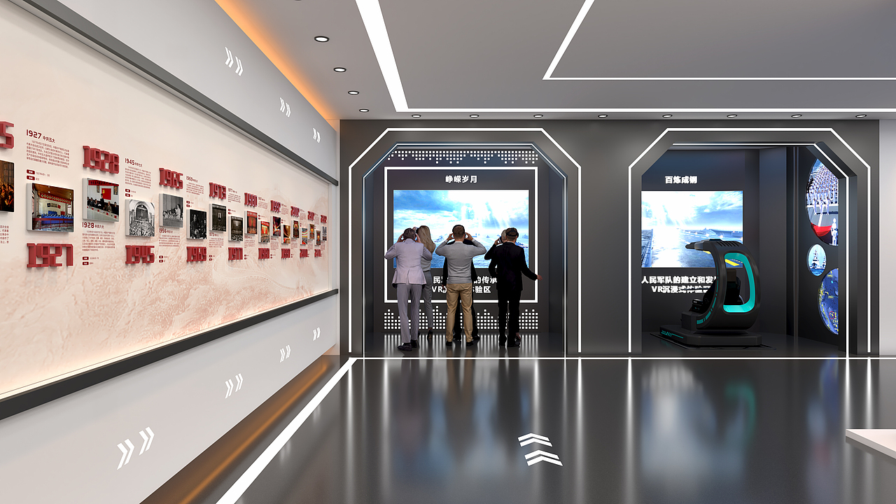 国防教育基地展厅（图ZMzEyNTcwMzY4） - 商业空间设计 - 站酷设计师语棠设计Dm原创素材 - 站酷ZCOOL