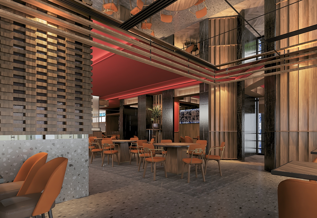 餐厅012（图ZMjcxNjU2MTc2） - 酒店餐饮设计 - 站酷设计师大可设计所原创素材 - 站酷ZCOOL