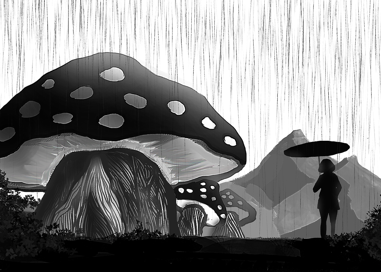 概念设计黑白稿