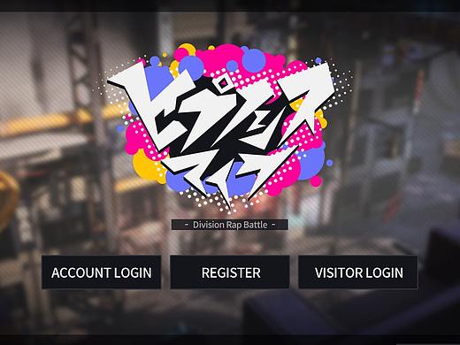 二次元虚拟音乐游戏UI练习