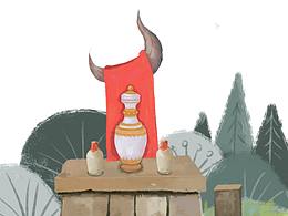 瓶蓋里的monster ——繪本