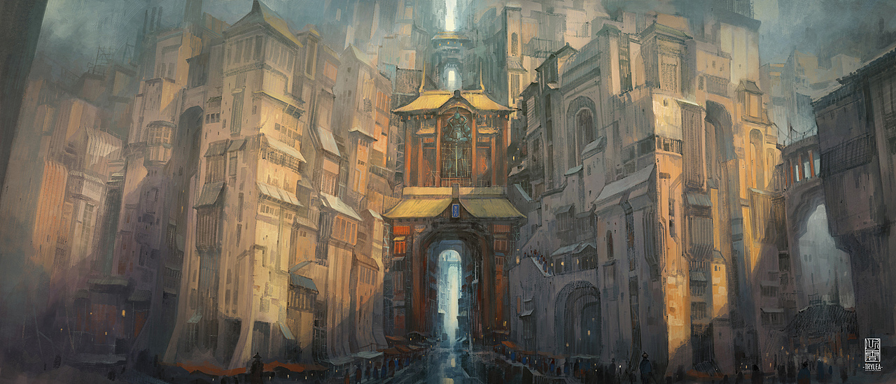 出云志-云间故城（图ZMjA4NzkxMzAw） - 创作习作 - 站酷设计师TRYLEA原创素材 - 站酷ZCOOL