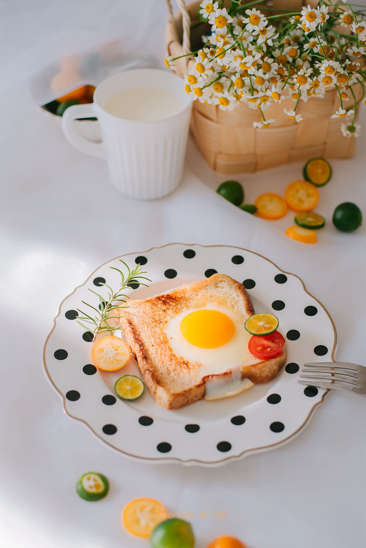 美食静物摄影早餐计划系列