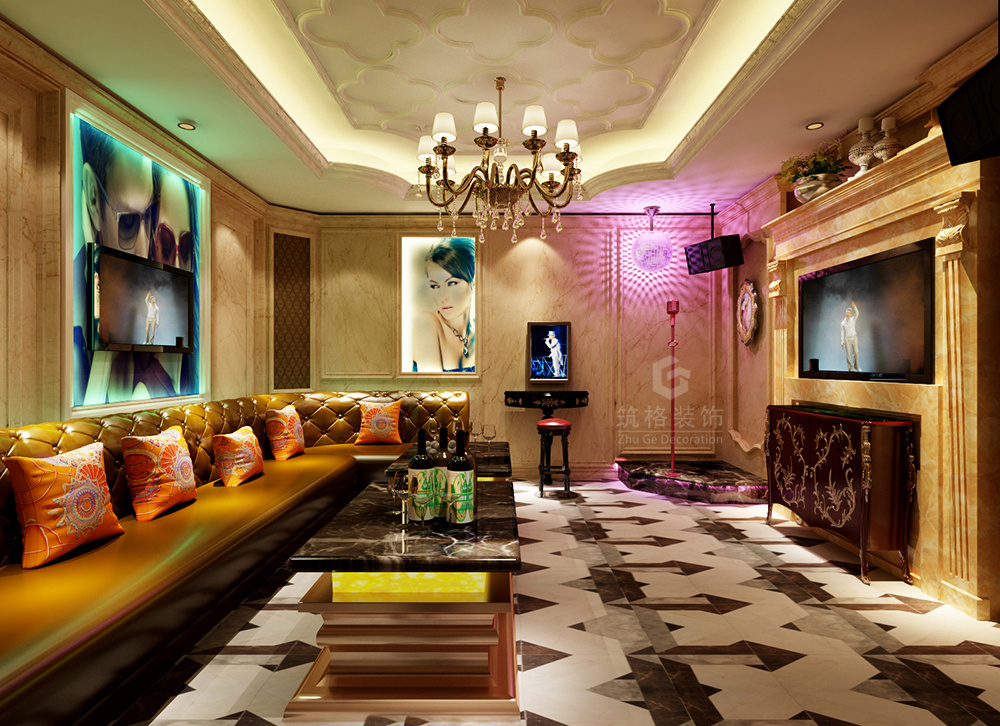 艾美ktv案例4丨成都量贩式ktv装修设计公司