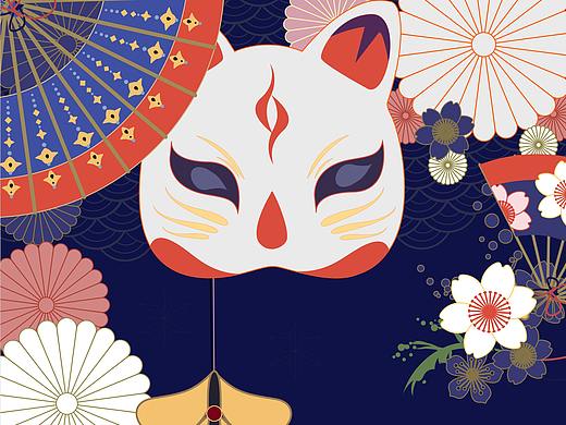 阴阳师人物印象纹理插画及衍生产品