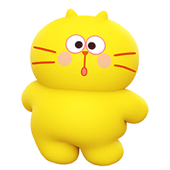 【蛋黄猫3D篇3】表情上线（图ZMjUxMjQxOTg4） - 网络表情 - 站酷设计师李纬一原创素材 - 站酷ZCOOL