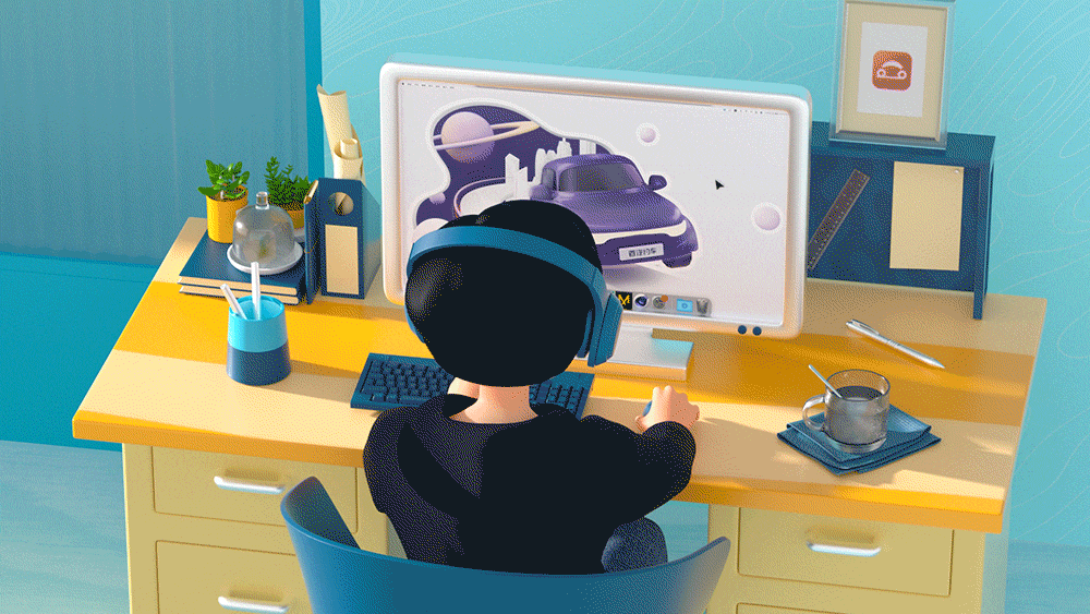 2021首汽约车视觉设计作品年鉴 C4D 三维（图ZMjg1NzA4ODY4） - 产品 - 站酷设计师首汽约车UED原创素材 - 站酷ZCOOL